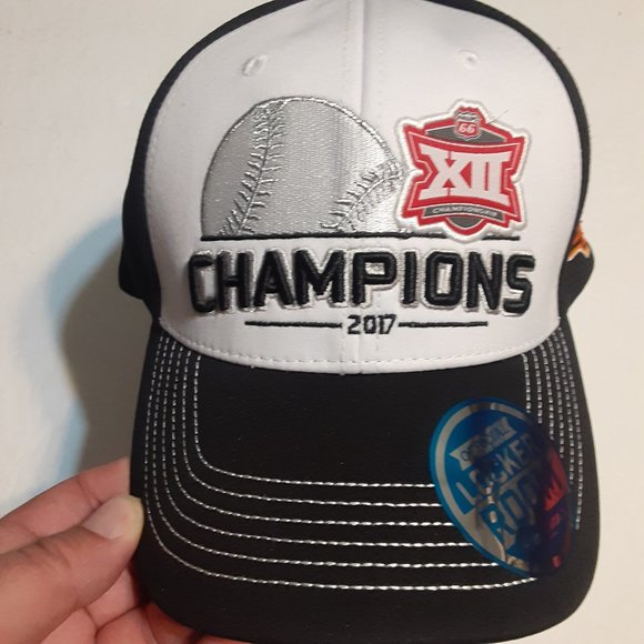 NWOT Top Of The World Offical Locker Room BIg 12 Baseball Champions OSU Hat/Cap - Picture 1 of 9